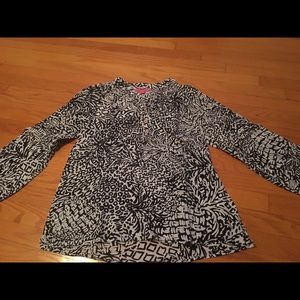 Lilly Pulitzer Elsa silk Top Size Small